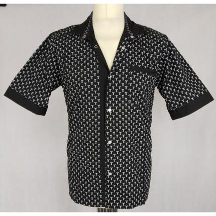 Chemise trident noir