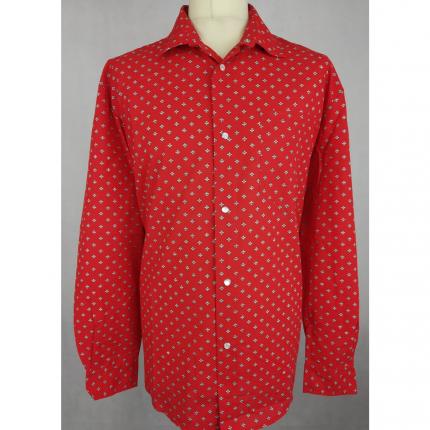 Chemise debize rouge provençale