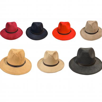 chapeau gardian Camargue, feutre pliable et imperméable